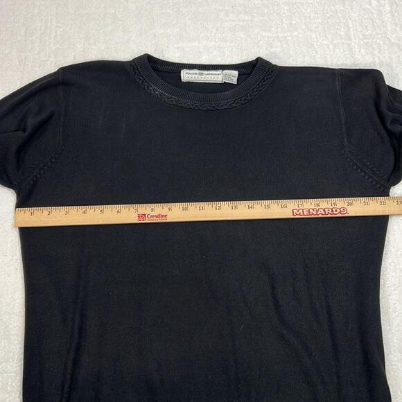 Black Crew Neck Sweater - Picture 4 of 7